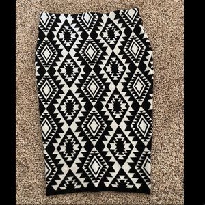 Pencil skirt